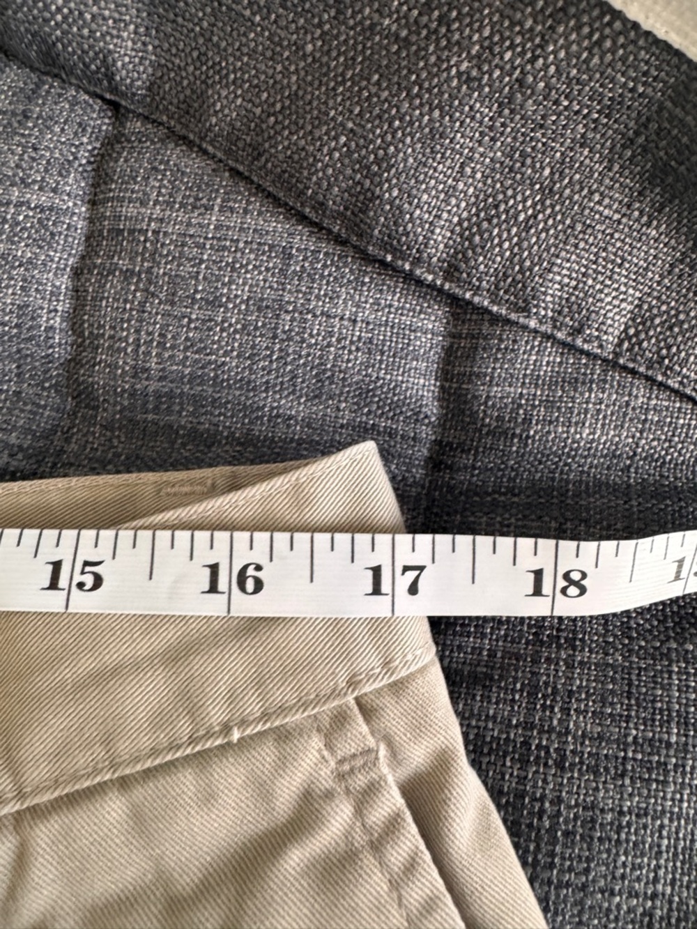 Men's 36x34 Duck Head Pleated Khaki Pants - Picture 6 of 6